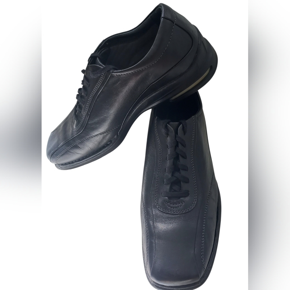 Rockport Men's Black Leather Shoes Size 9 W US